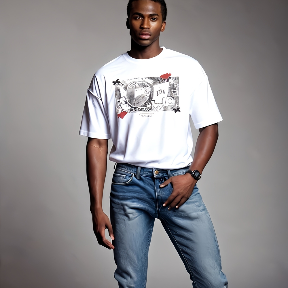 Graphic White T-Shirt